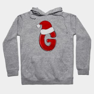 Letter G - Christmas Letter Hoodie